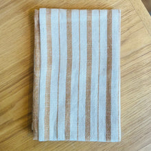 Load image into Gallery viewer, Cotton Slub Tea Towel w/ Stripes