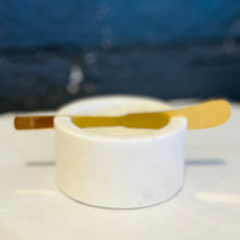 Load image into Gallery viewer, Marble Bowl w/ Metal Knife