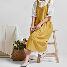 Load image into Gallery viewer, Cotton Linen Aprons w/ Pockets