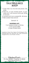 Load image into Gallery viewer, Thai Wild Rice Soup