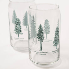 Load image into Gallery viewer, California Forests Beer Glass