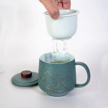 Load image into Gallery viewer, Tea Mugs w/ Lid & Infuser