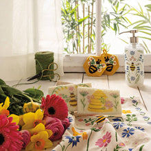 Load image into Gallery viewer, Bee Garden Crochet Sponges