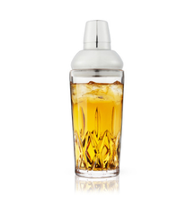 Load image into Gallery viewer, Admiral Crystal Cocktail Shaker w/ Built-in Strainer