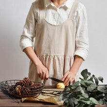 Load image into Gallery viewer, Solid Linen Aprons w/ Pockets