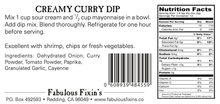 Load image into Gallery viewer, Creamy Curry Dip
