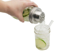 Load image into Gallery viewer, Cocktail Shaker Lid for Mason Jar