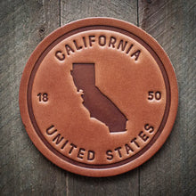 Load image into Gallery viewer, Vintage Leather Coasters