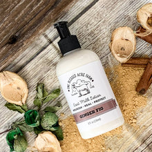 Load image into Gallery viewer, Ginger Fig Goat Milk Lotion by One Blessed Acre Farm