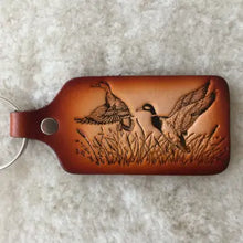 Load image into Gallery viewer, Wildlife Leather Keychains