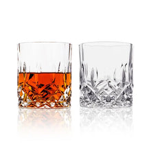 Load image into Gallery viewer, Crystal Cut Old Fashioned Whiskey Glasses