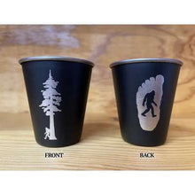 Load image into Gallery viewer, Sasquatch Stainless Steel Shot Glasses