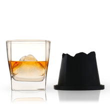 Load image into Gallery viewer, Glacier Rocks Mountain Ice Mold and Crystal Whiskey Glass