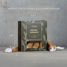 Load image into Gallery viewer, Creamy & Soft Holiday Caramels w/ Sea Salt
