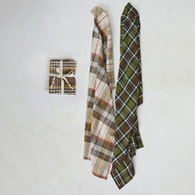 Load image into Gallery viewer, Fall Plaid Tea Towels