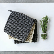 Load image into Gallery viewer, Cotton Crocheted Pot-Holders