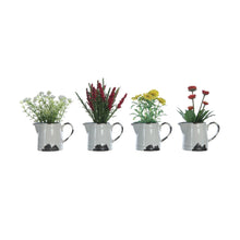 Load image into Gallery viewer, Faux Florals in Distressed Pitcher