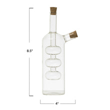 Load image into Gallery viewer, Glass Oil & Vinegar Cruet