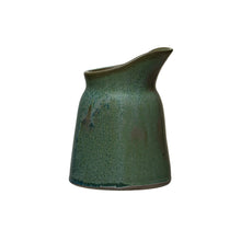 Load image into Gallery viewer, Emerald Stoneware Creamer