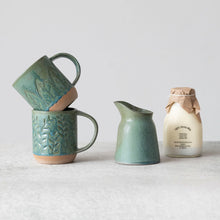 Load image into Gallery viewer, Emerald Stoneware Creamer