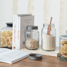 Load image into Gallery viewer, Coffee Glass Jar w/ Lid