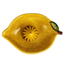 Load image into Gallery viewer, Hand-Painted Lemon Shaped Juicer