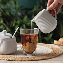 Load image into Gallery viewer, White Speckled Creamer