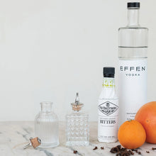 Load image into Gallery viewer, Pressed Glass Bitters Bottle w/ Spout