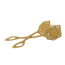 Load image into Gallery viewer, Embossed Brass Tongs