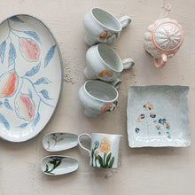 Load image into Gallery viewer, Hand Painted Floral Dish