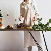 Load image into Gallery viewer, Solid Linen Aprons w/ Pockets