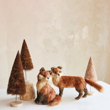 Load image into Gallery viewer, Sisal Fox Statues