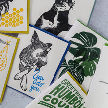 Load image into Gallery viewer, Lynn-oleum Letterpress Greeting Cards