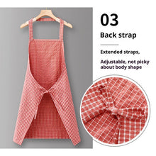 Load image into Gallery viewer, Grid Apron w/ Pocket
