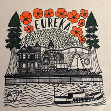 Load image into Gallery viewer, Eureka, Ca Tote Bag by Coastal Haze Designs
