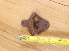 Load image into Gallery viewer, &quot;Open Here&quot;: A Vintage-Styled Cast Iron Bottle Opener
