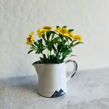 Load image into Gallery viewer, Faux Florals in Distressed Pitcher
