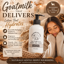 Load image into Gallery viewer, Sweater Weather Goat Milk Lotion by One Blessed Acre Farm
