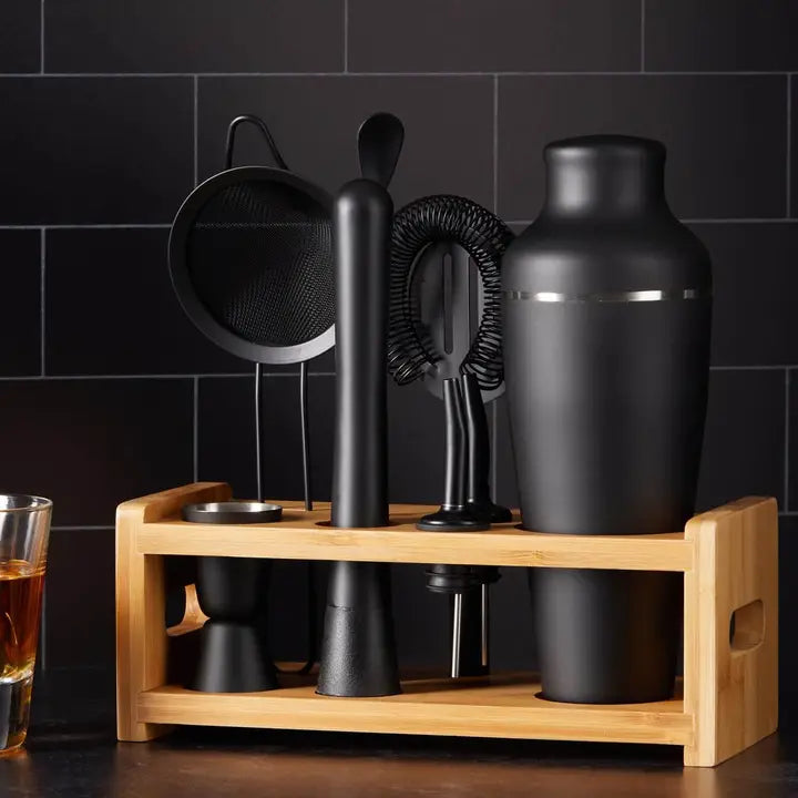 Sleek 9-Piece Bartender Kit