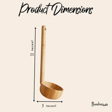 Load image into Gallery viewer, Bamboo Soup Ladle
