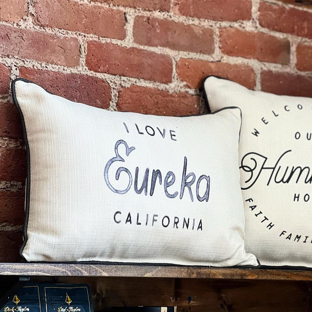 I Love Eureka Pillow
