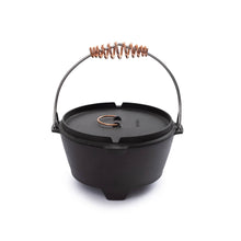 Load image into Gallery viewer, Polished Cast Iron Dutch Oven
