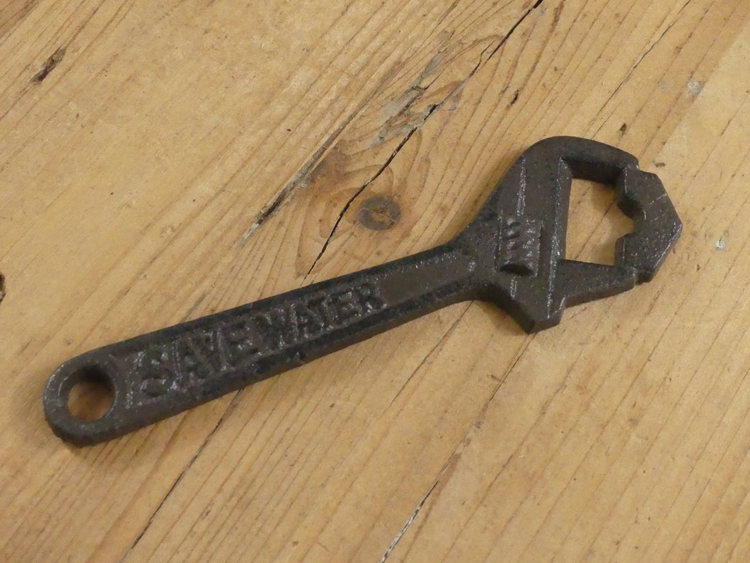 Save Water Wrench Bottle Opener