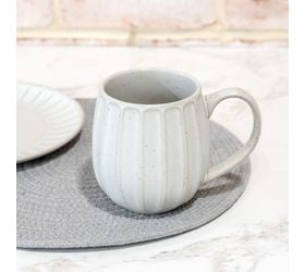 Classy White Stripe Mug