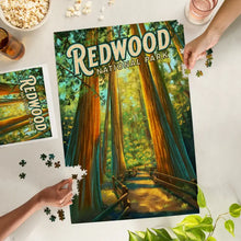 Load image into Gallery viewer, Redwood National Park 1000 Piece Puzzle
