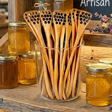 Load image into Gallery viewer, Bamboo Honey Dipper Spoon
