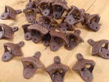 Load image into Gallery viewer, &quot;Open Here&quot;: A Vintage-Styled Cast Iron Bottle Opener

