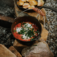 Load image into Gallery viewer, Polished Cast Iron Dutch Oven
