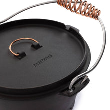 Load image into Gallery viewer, Polished Cast Iron Dutch Oven
