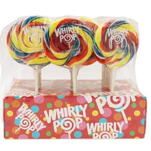 Load image into Gallery viewer, Rainbow Whirly Lollipops
